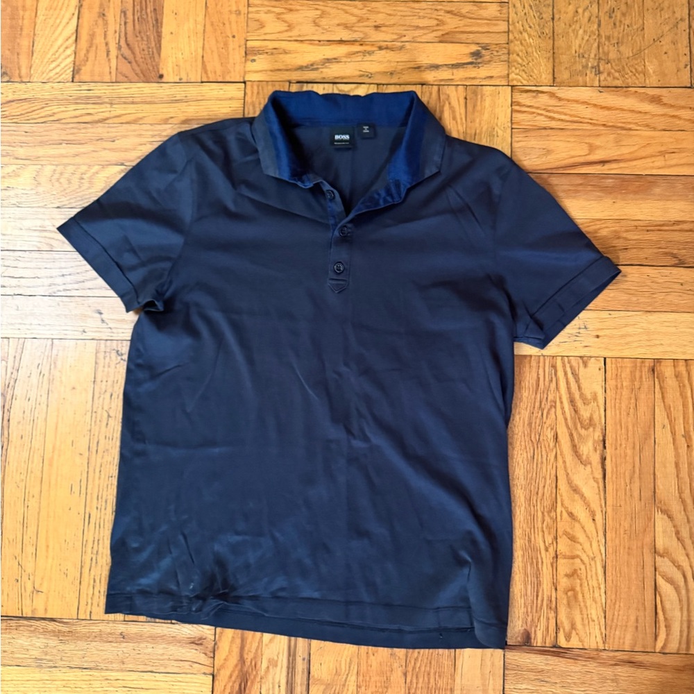 Boss Dark Blue Polo Shirt